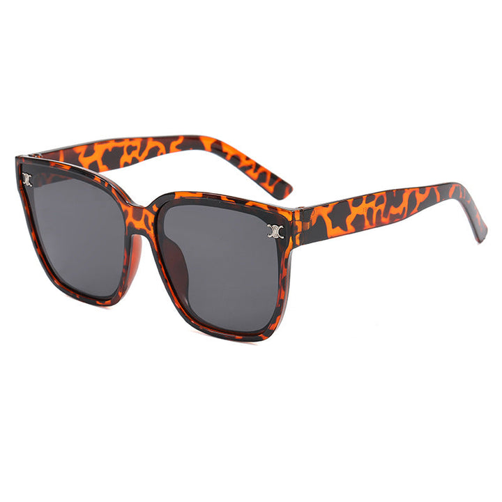 Women's Fashionable oversized sunglasses with diamond-shaped lenses Kalsten