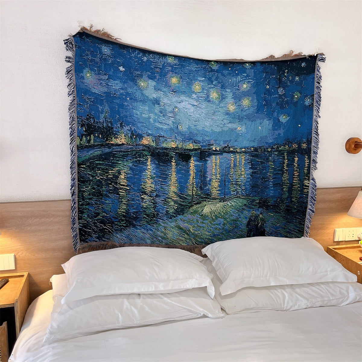 Artistic Floral Tapestry Blanket