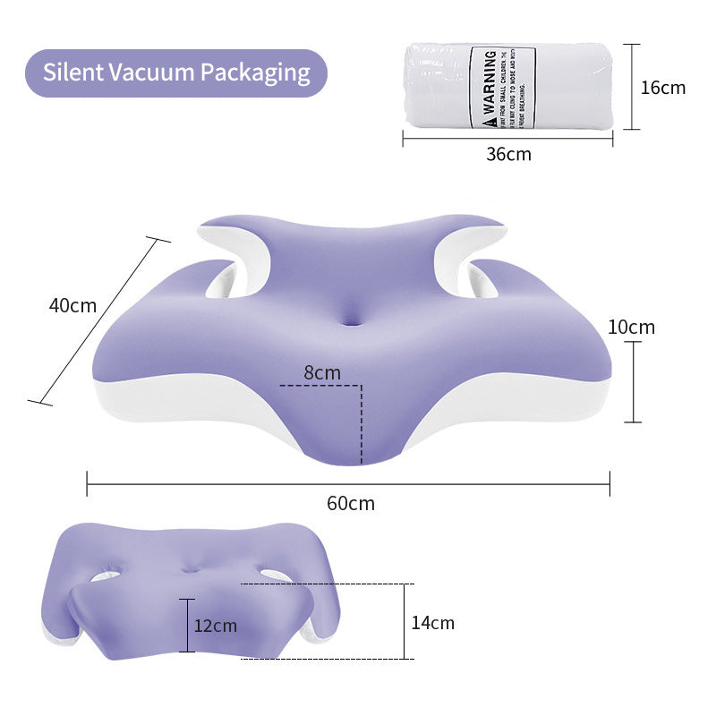 Ergonomic Neck And Shoulder Sleep Pillow With Cooling Gel Surface Kalsten