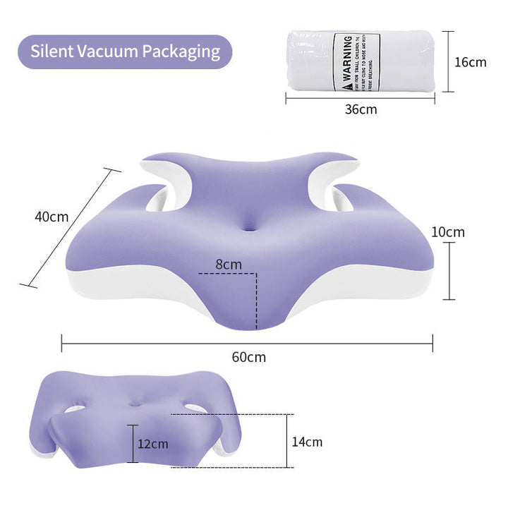 Ergonomic Neck And Shoulder Sleep Pillow With Cooling Gel Surface Kalsten