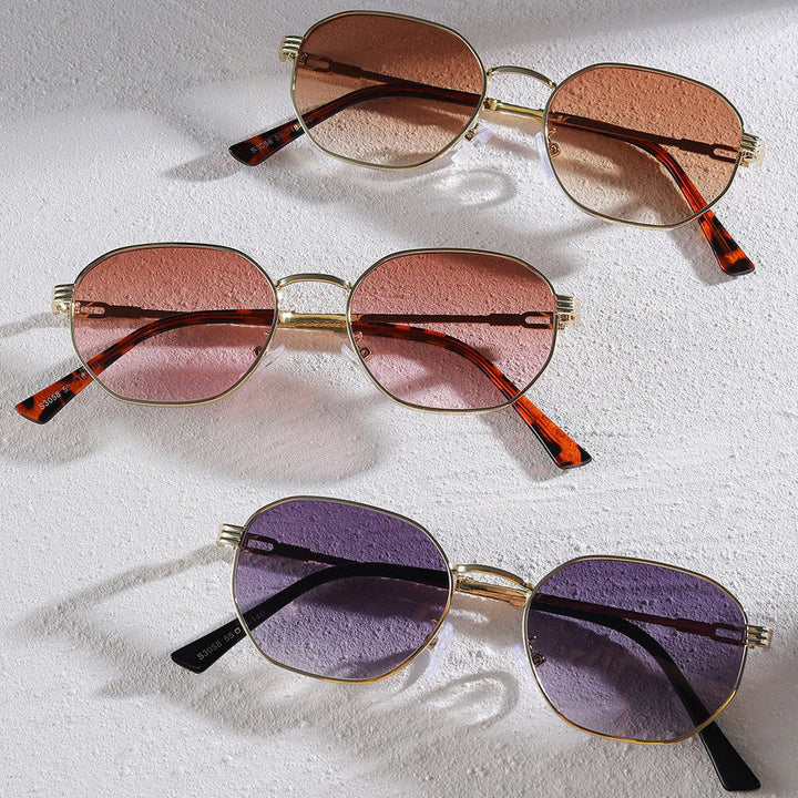 Women’s fashionable sunglasses with high-quality metal frame and elegant lenses Kalsten