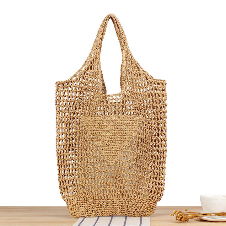 Spacious mesh tote with practical handles Kalsten