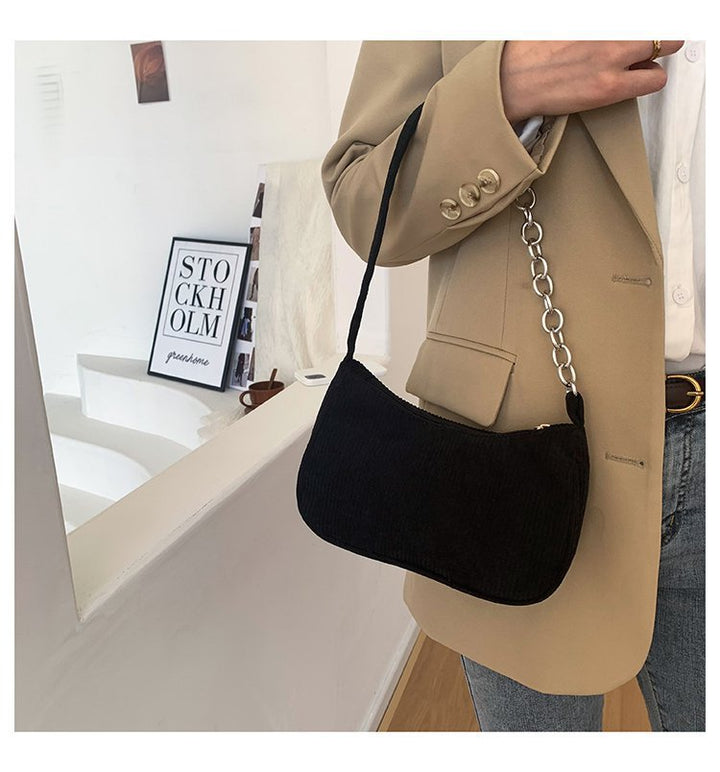 Fashionable Cord Handbag Kalsten
