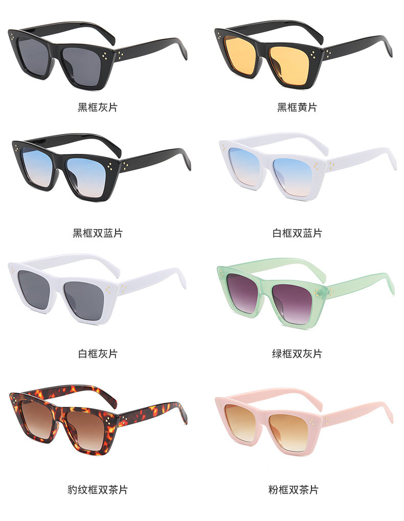 Women's Fashion Cat-Eye Sunglasses with UV Protection and Stylish Design Kalsten