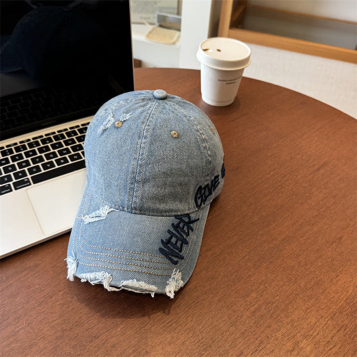 Unisex Distressed Graphic Baseball Cap Kalsten