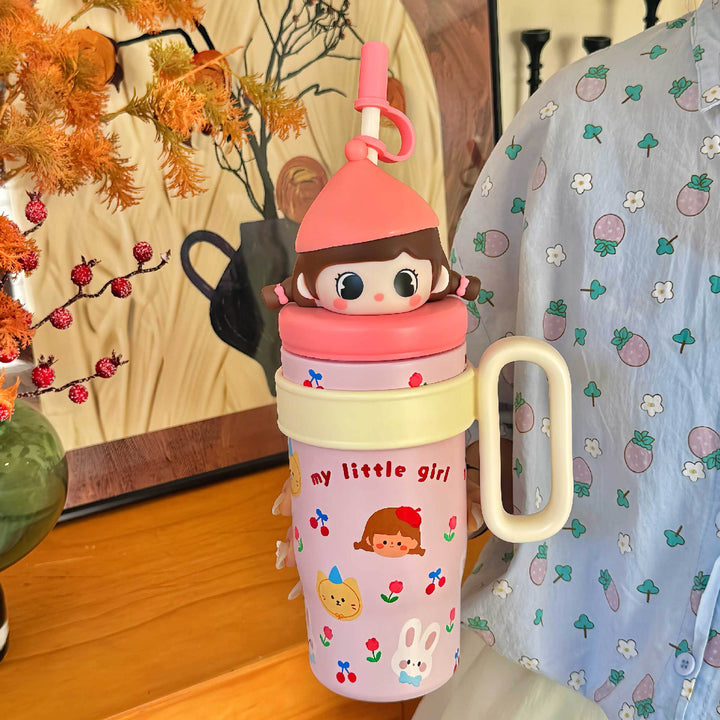 Ladies Thermo Cup with Cute Animal Design Kalsten