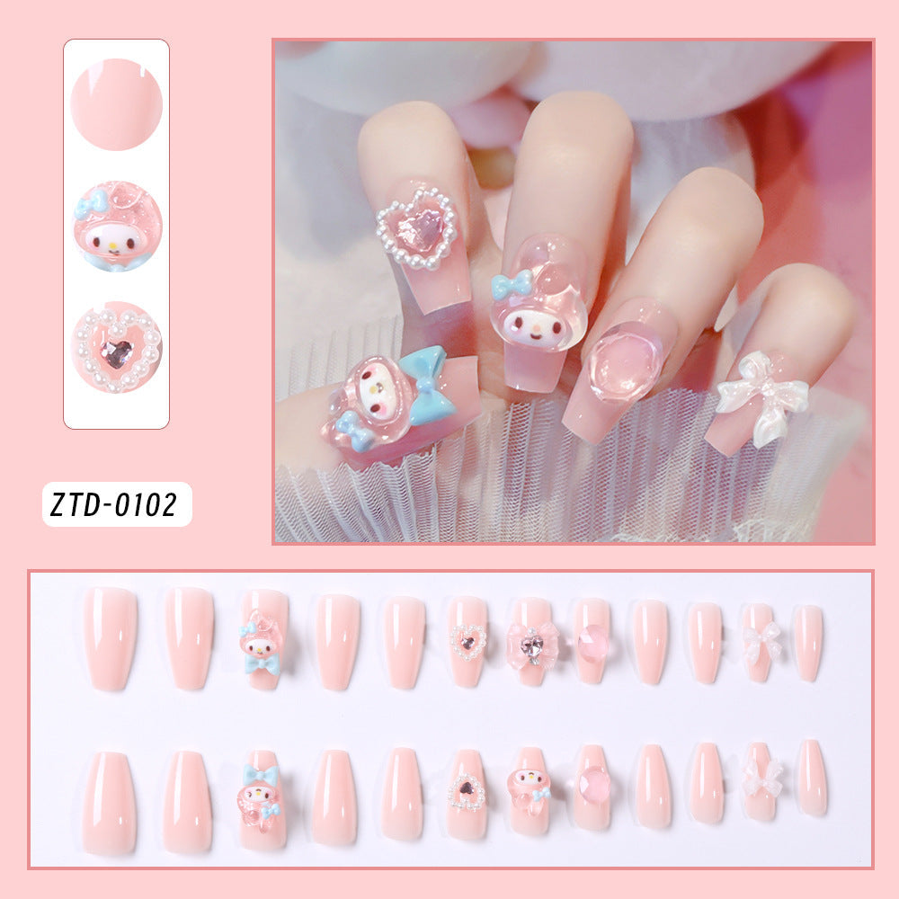 Decorative Nail Art Press-On Set Kalsten
