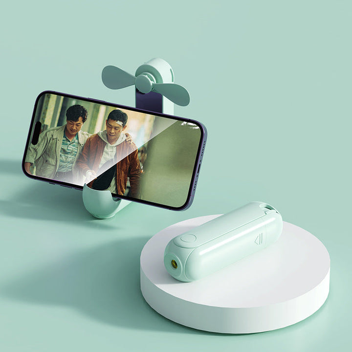 Women's portable smartphone fan with integrated power bank function Kalsten