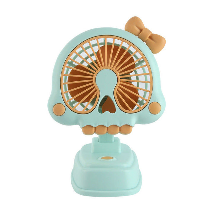 Unisex Portable Mini Fan in Creative Skull Design Kalsten