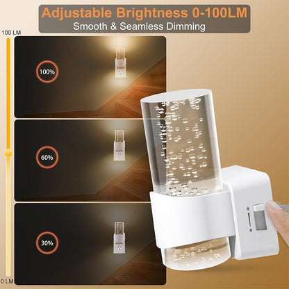 LED Sensor Night Light Stepless Dimming Corridor Wall Light