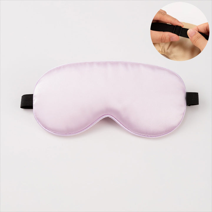 Unisex nan ergonomic sleep mask with adjustable elastic band and soft satin surface Kalsten