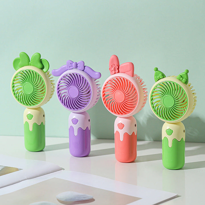 Unisex Cartoon Hand Fan with Cute Animal Design Kalsten