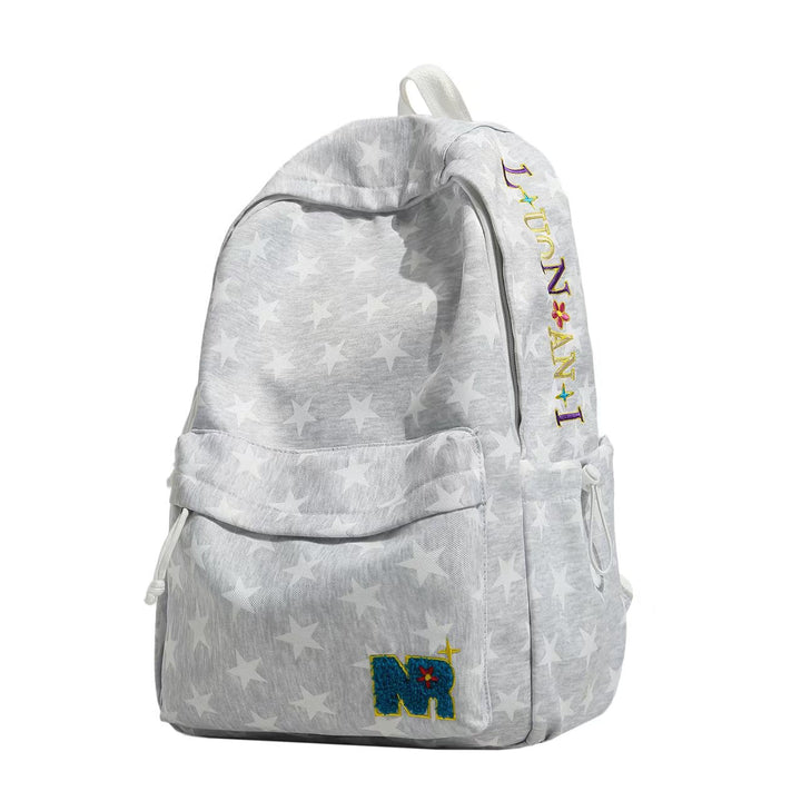 Star-Patterned Casual Backpack Kalsten