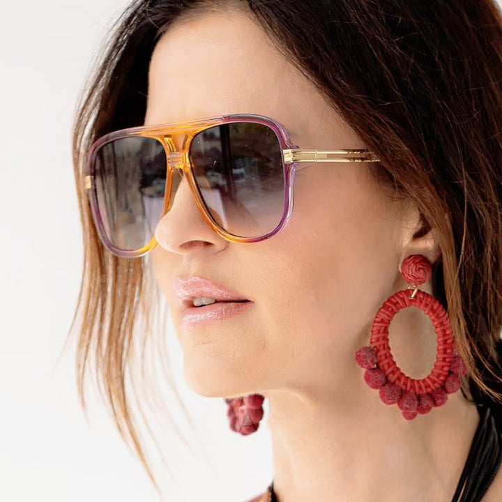 Ladies oversized fashionable sunglasses with robust and elegant design Kalsten