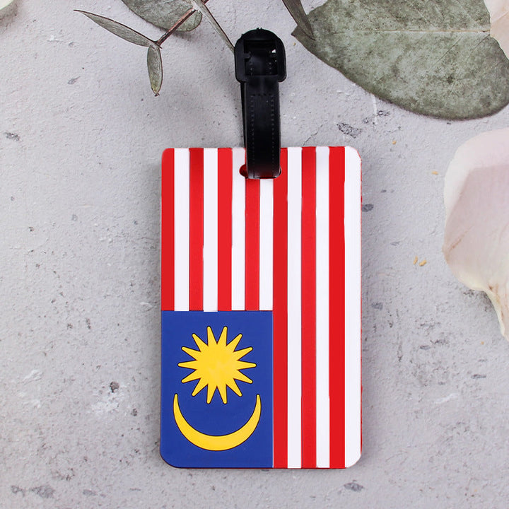Patriotic Design Luggage Tag Kalsten