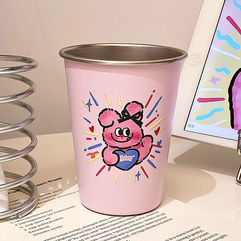 Drink cup with cheerful cat design Kalsten