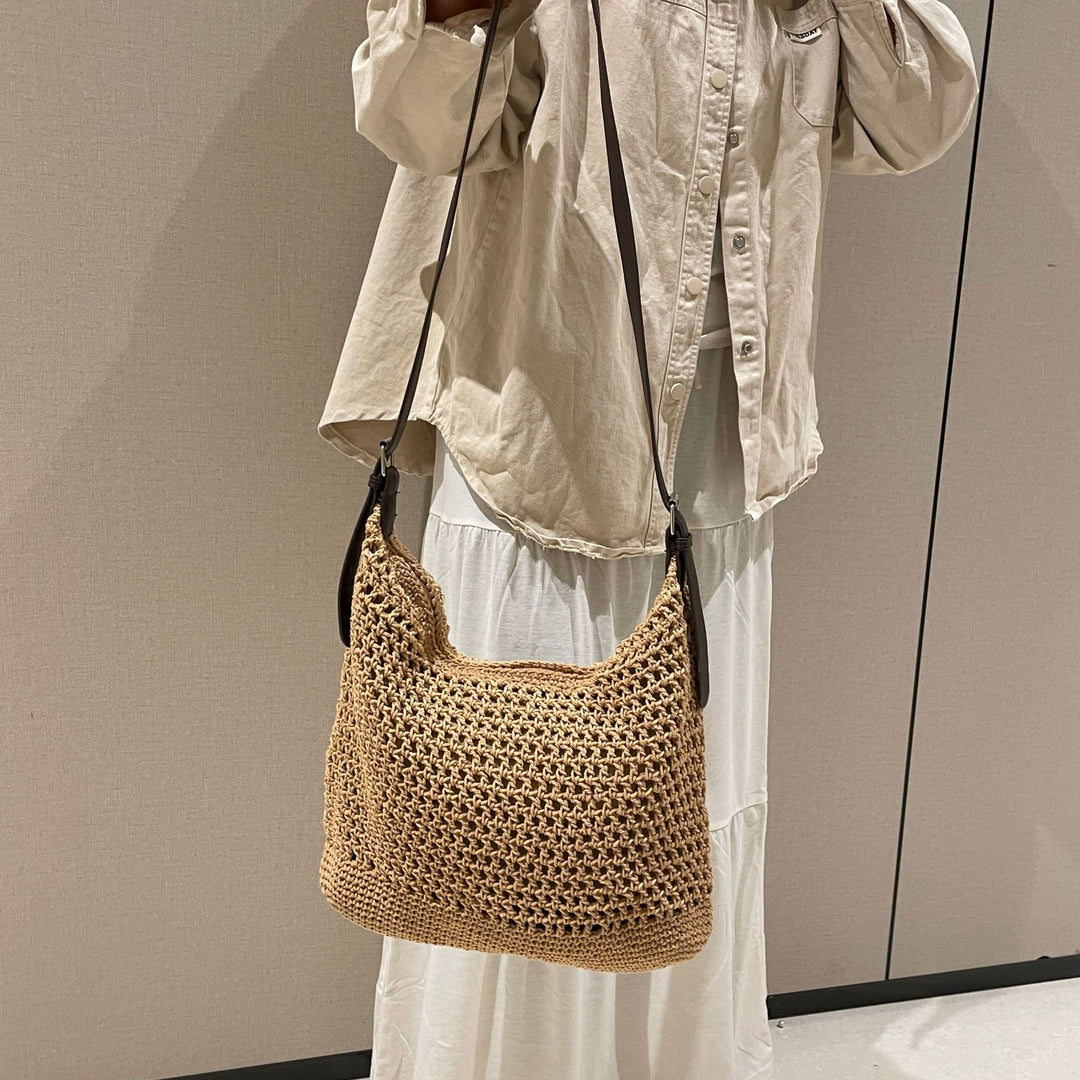 Hand-knotted strap bag Kalsten