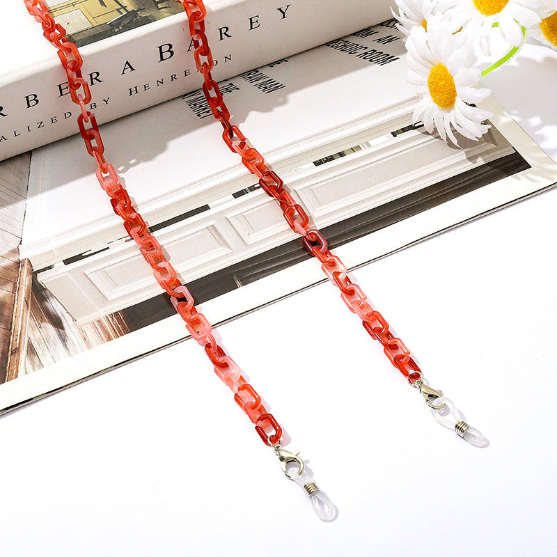 Fashionable necklace with clip clasp Kalsten