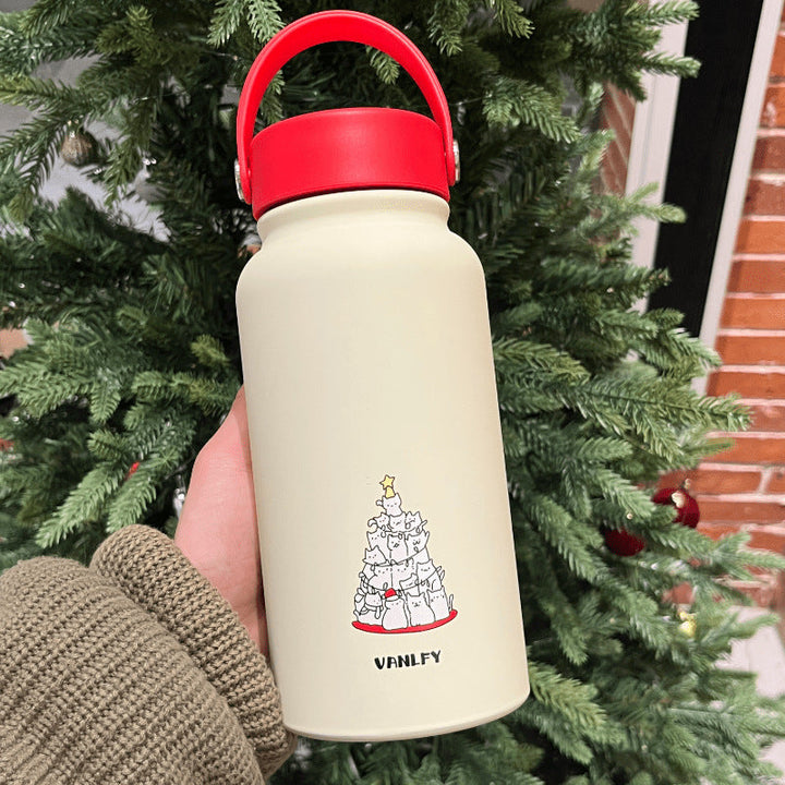Ladies Insulated Water Bottle with Cute Animal Design Kalsten