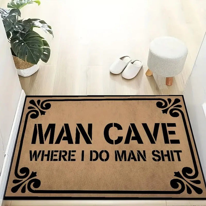 Welcome Warning Doormat Kalsten