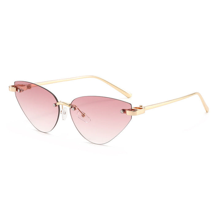 Women elegant Cat-Eye sunglasses with ultra-light metal frame Kalsten