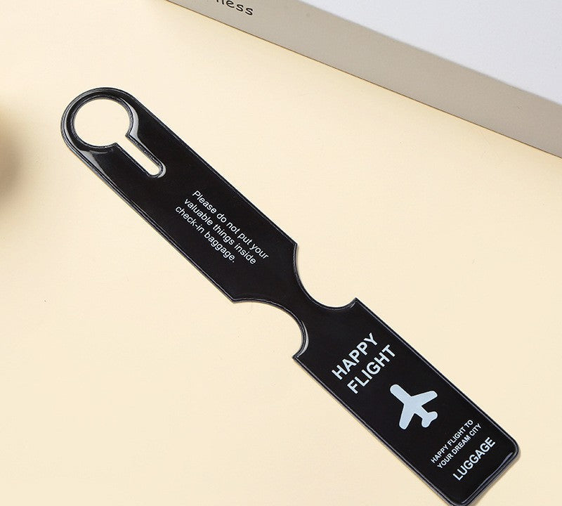reflective PVC luggage handle wrap tag with secure snap closure Kalsten