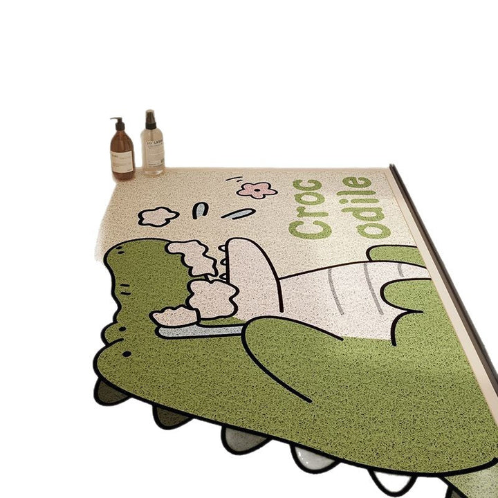 Playful Animal Themed Memory Foam Mat Kalsten