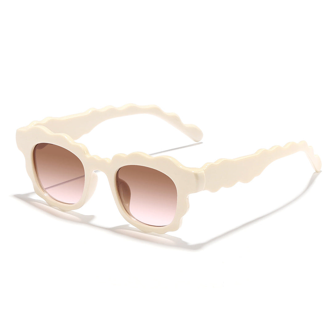 Women's eye-catching sunglasses in creatively designed cloud frame Kalsten