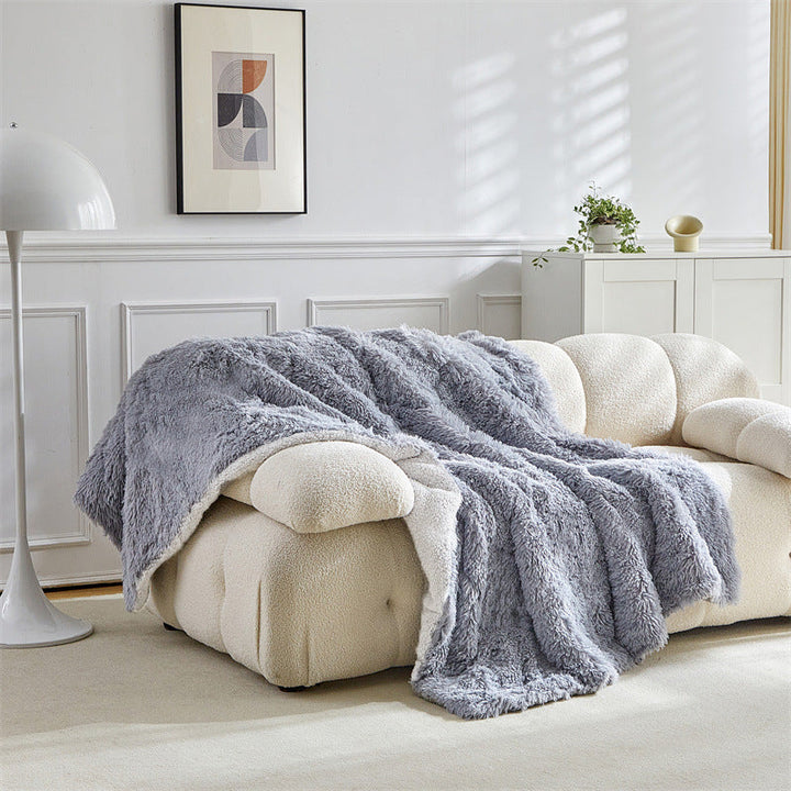Women Luxury and Soft Faux Fur Blanket Kalsten