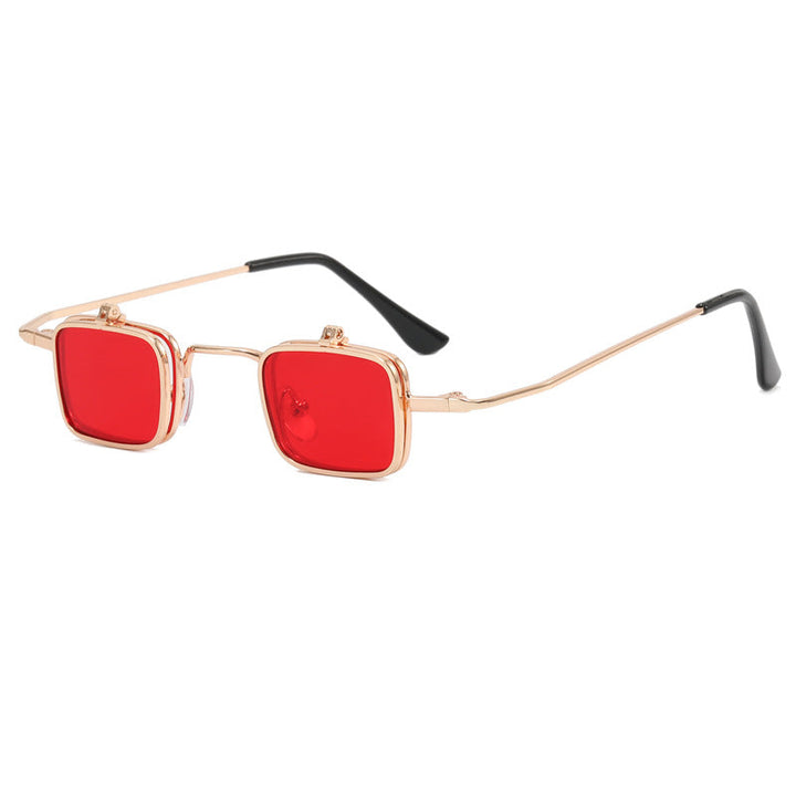 Ladies Designer Sunglasses with Square Metal Frame Kalsten