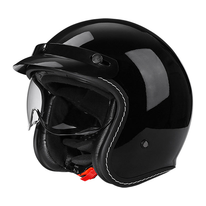 Retro Open-Face Motorcycle Helmet Kalsten