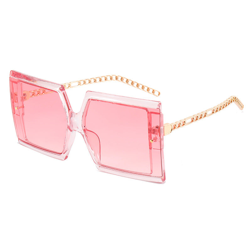 Women's elegant oversized sunglasses with square frame Kalsten