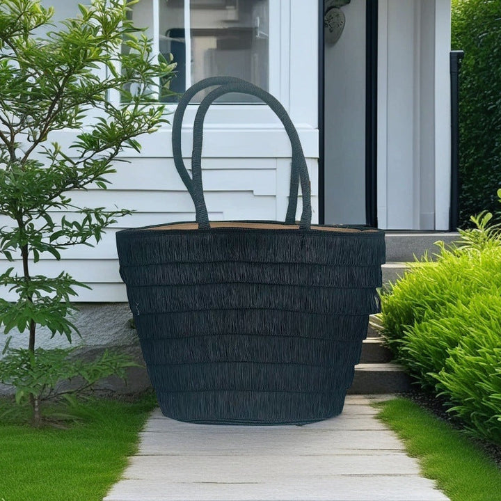 Beach basket with classic sun protection Kalsten