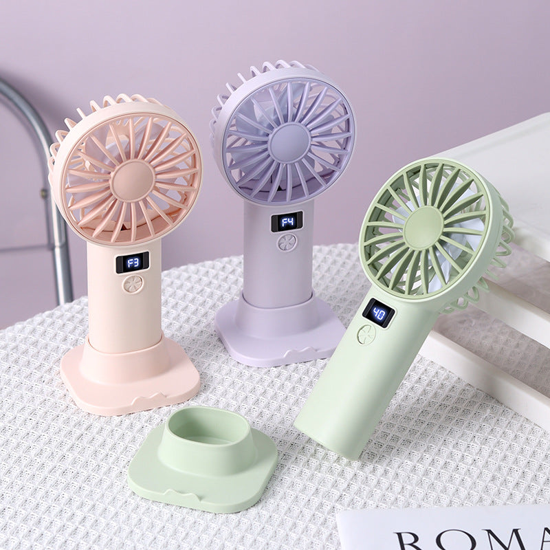 Unisex Handheld Fan with Adjustable Speed Kalsten