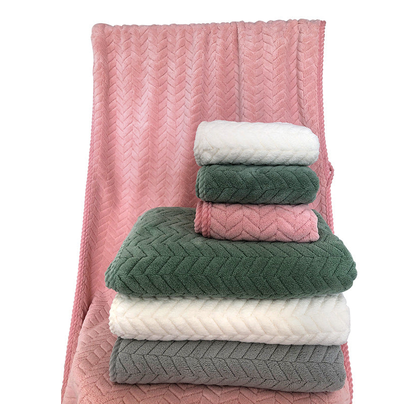 Cozy blanket with modern pattern Kalsten