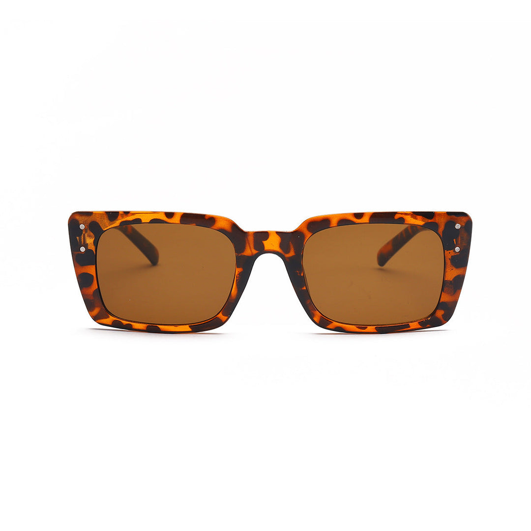 Women square sunglasses with animal print Kalsten