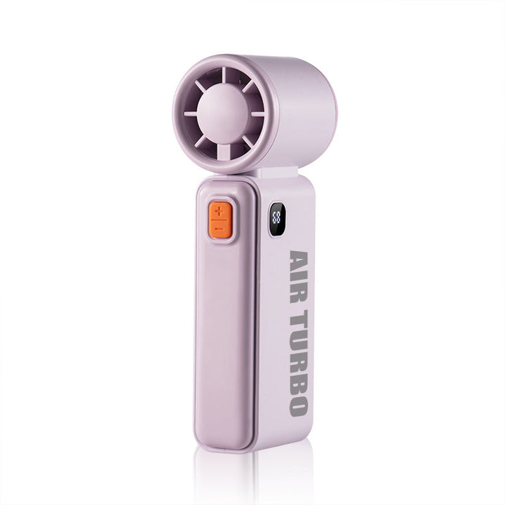 Ladies Handheld High-Speed Fan with LED Display Kalsten