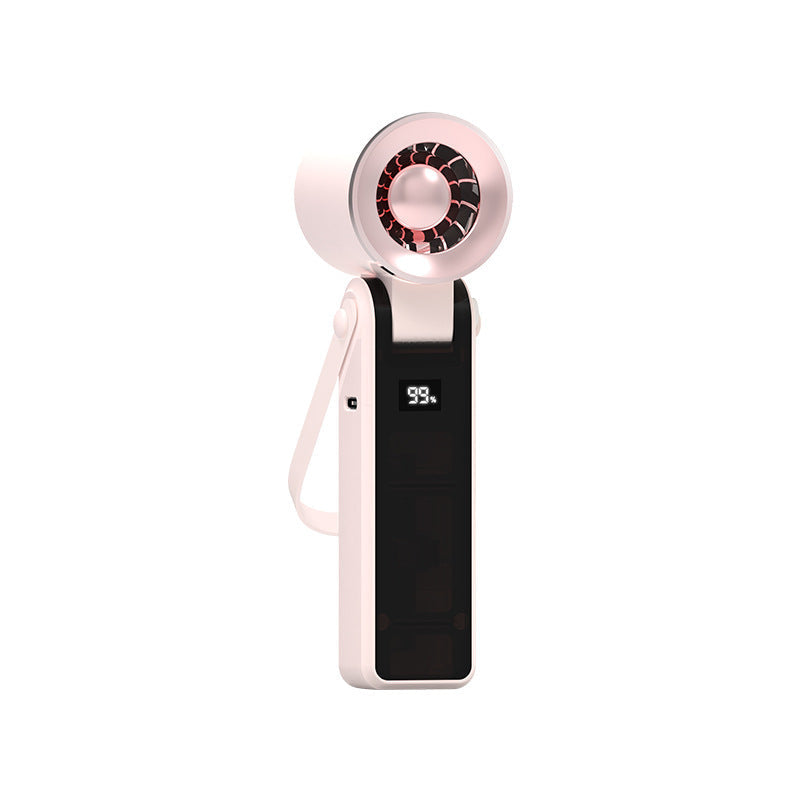 Women's Portable Hand Fan with LED Display Kalsten
