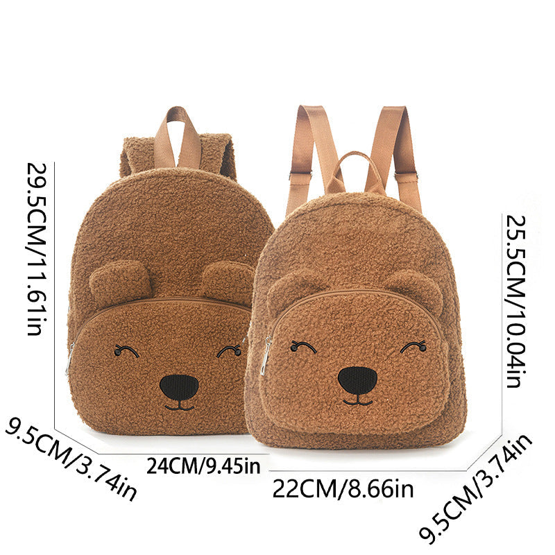 Mini backpack with cute bear motif Kalsten