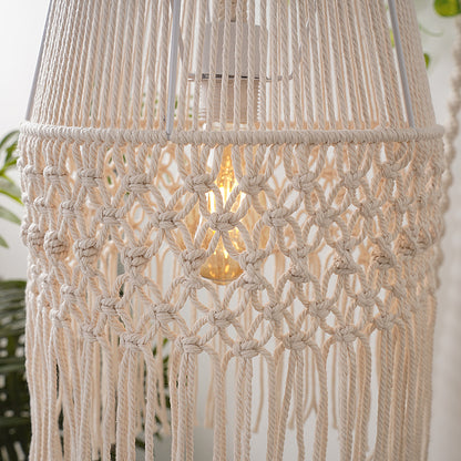 Decorative Macramé Hanging Lantern Acalora