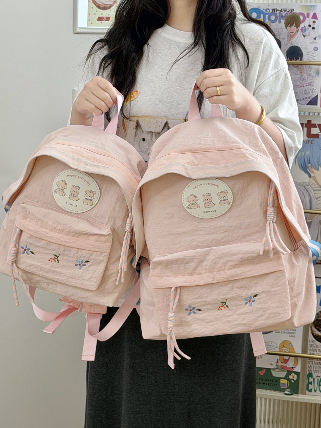 Illustrated Casual Backpack