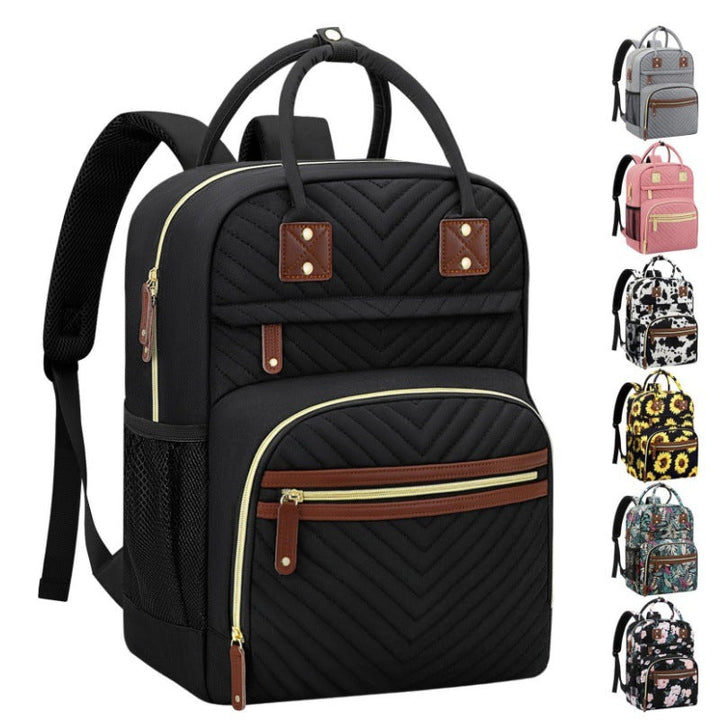Multifunctional backpack with padded laptop compartment and organizer Kalsten