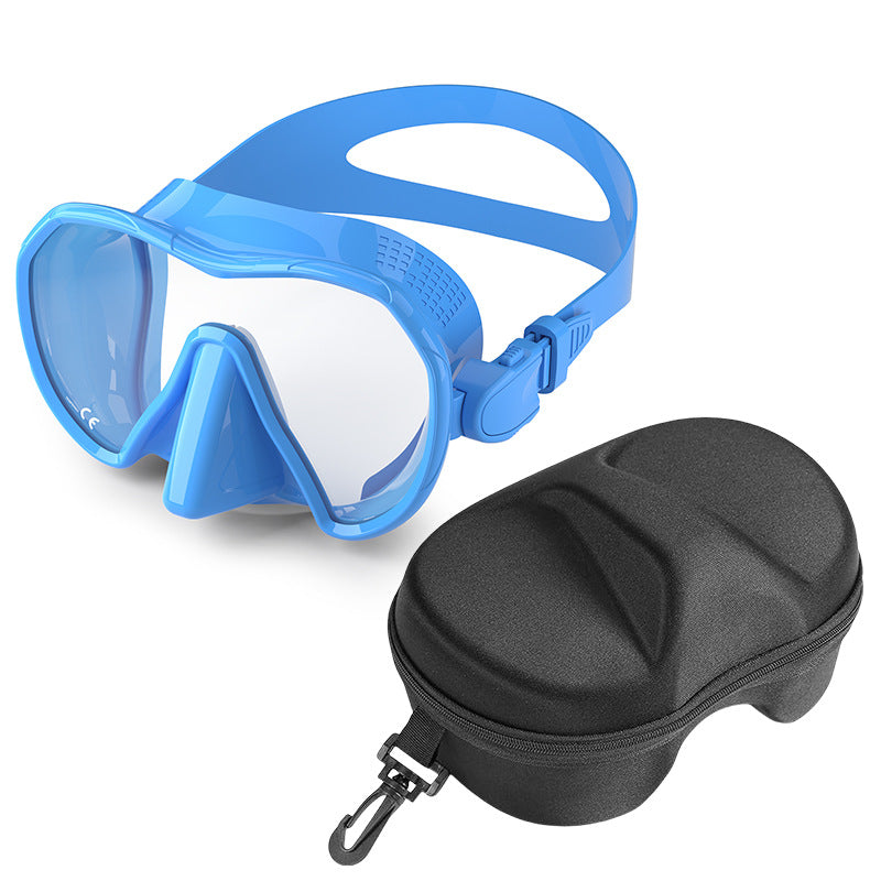 Diving mask with wide field of vision and comfortable wearing comfort Kalsten