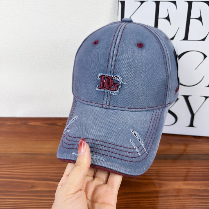 Men's Distressed Cotton Baseball Cap Kalsten 1784270840