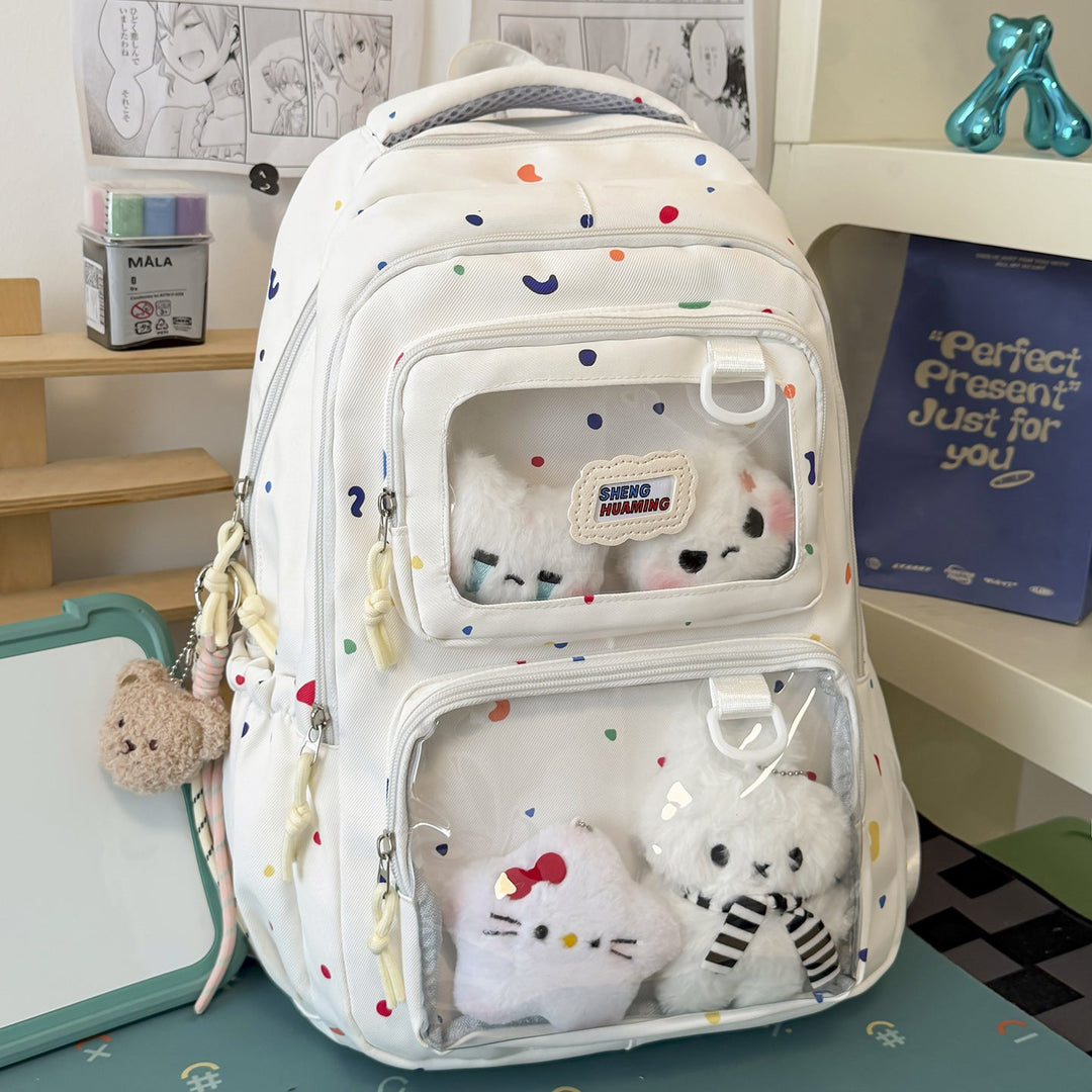 Fun Patterned School Backpack
