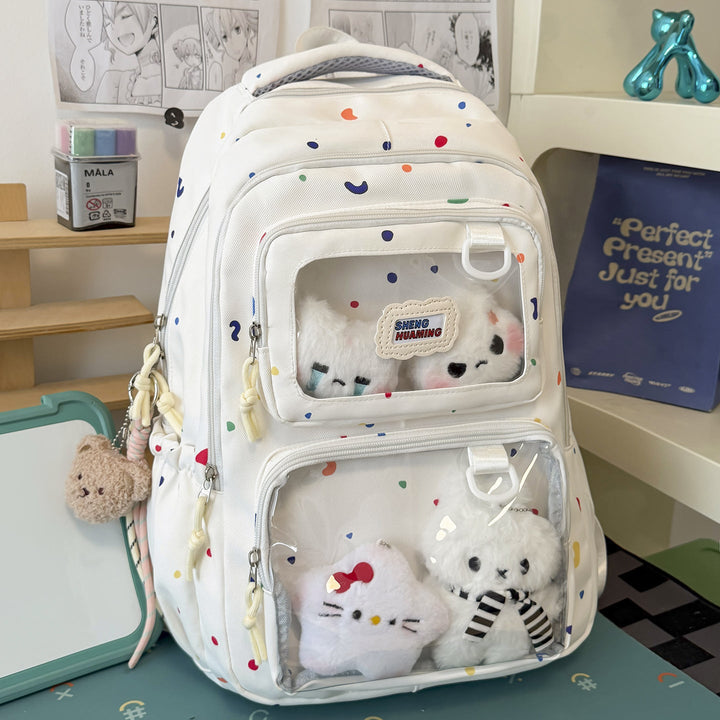 Fun Patterned School Backpack