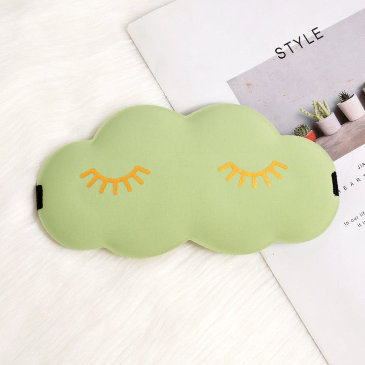 Women's cute cloud sleep mask made of memory foam with ergonomic padding and adjustable elastic band Kalsten