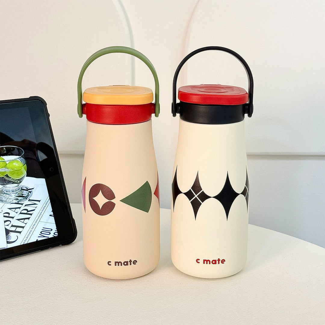Ladies Insulated Drinking Bottle with Practical Carry Strap Kalsten