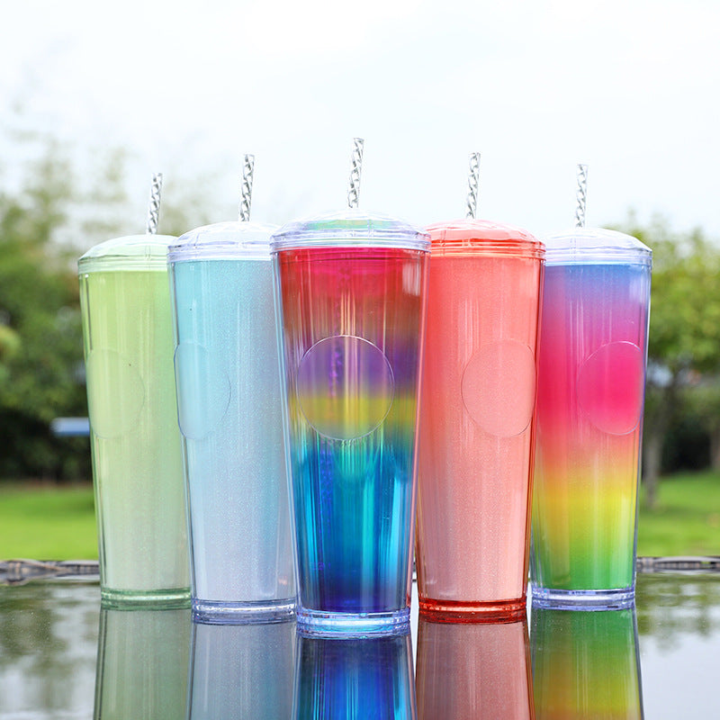 Unisex Flexible Drinking Cup with Ergonomic Straw Kalsten