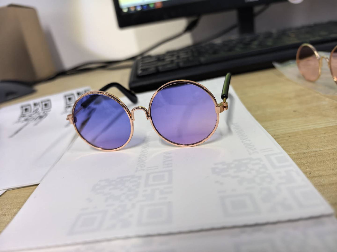 Women's fashionable round glasses Kalsten